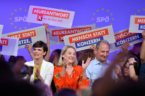 Die SPÖ hofft wie die anderen Oppositionsparteien, bei der EU-Wahl vom Ibiza-Skandal zu profitieren.