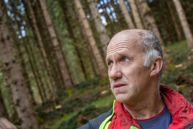 „Wenn der Baum über dir ist, dann ist das ein ungutes Gefühl. Da geht der Herzschlag höher", so Hannes Millinger,
St. Johann.