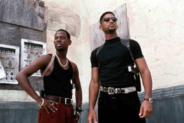 Will Smith war früher bekannt als Actionheld, wie hier im Film „Bad Boys“.