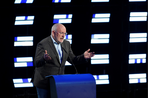 Frans Timmermans, Spitzenkandidat der Sozialdemokraten, sprach nach dem Wahlausgang von "Demut".