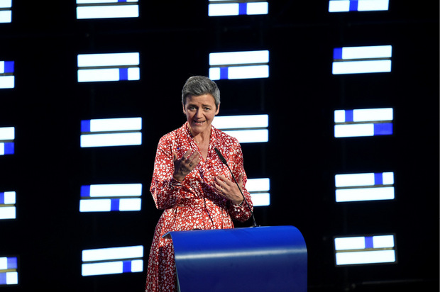 Margrethe Vestager machte deutlich, dass sie an die EU-Führungsspitze will.