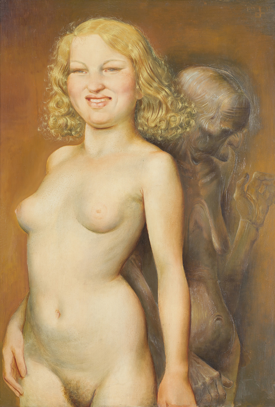 Otto Dix, Vanitas, 1932, 100,4 x 70,3 x 2,9 cm, Mischtechnik auf Holz, Zeppelin Museum Friedrichshafen, Leihgabe der Kulturstiftung der ZF Passau GmbH.