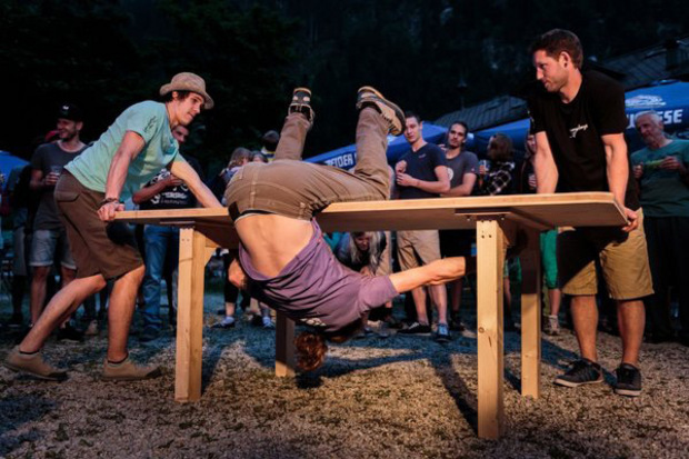 Der Tisch Boulder Cup ist eines der beliebten Sideevents beim "Austria Cllimbing Festival".