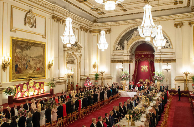 Beim Staatsbankett im Buckingham-Palast lobte die Queen die langjährige Freundschaft zwischen den beiden Staaten.