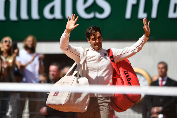 Roger Federer verabschiedete sich aus Roland Garros.