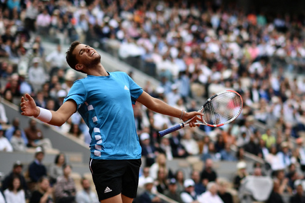 Dominic Thiem ist am Sonntag der erste Grand-Slam-Titel noch nicht gelungen.