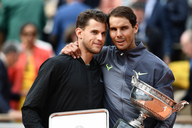 Champion Nadal zu Thiem: "Wenn ich gegen wen verlieren will, dann gegen dich."