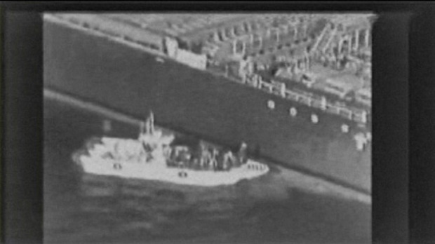 Die USA haben Videomaterial veröffentlicht, dass die Urheberschaft des Iran beweisen soll.