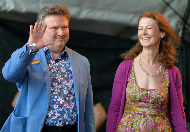 Auch Wiens Bürgermeister Michael Ludwig (SPÖ) und seine Frau Irmtraud waren mit von der Partie.