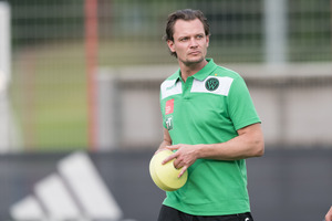 Erbat sich diese Woche noch Bedenkzeit – Trainer Florian Schwarz.
