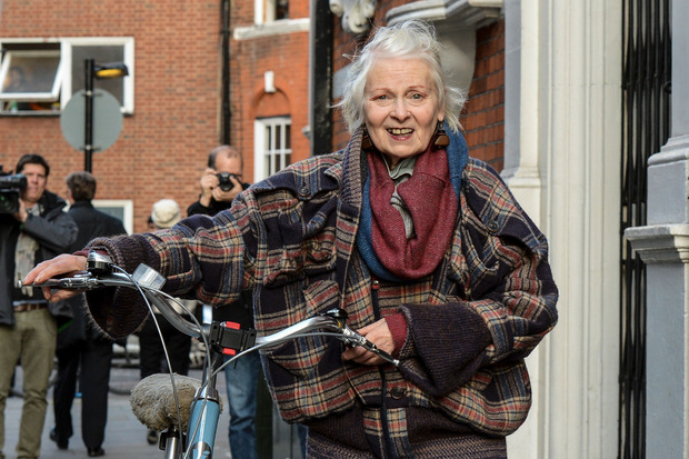 Designerin Vivienne Westwood ist für ihre politischen Statements bekannt.