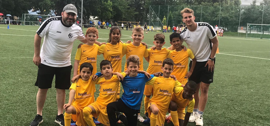 Das Team Heinle ließ bei den U9-European-Championships auf Platz sechs zahlreiche große Namen hinter sich.