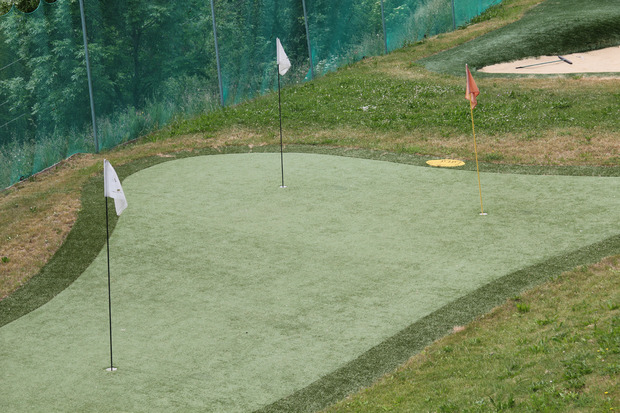 Das Puttinggreen muss nun doch nicht zurückgebaut werden.