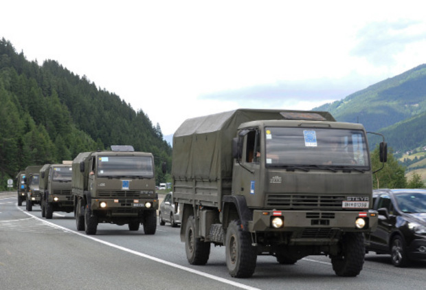 Transport-Lkw des Bundesheeres: Viele sind am Ende ihrer Nutzungsdauer. Bei anderen fehlt das Geld für die Pickerl-Überprüfung.
