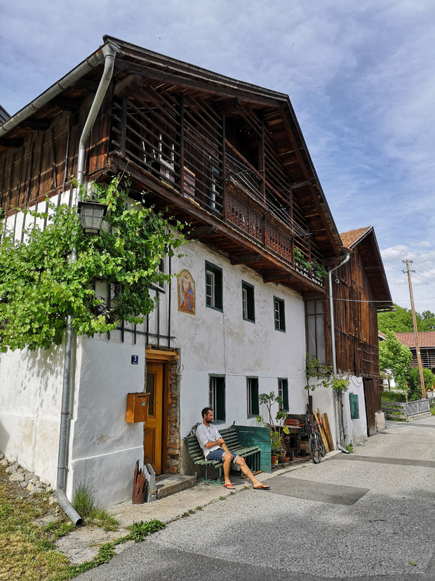 Der Bauernhof von Johannes Münsch in Eichat/Absam ist der älteste des Dorfes.