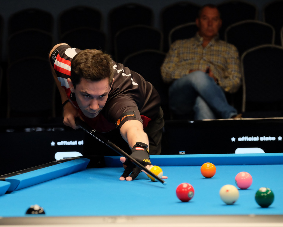Der Tiroler Maximilian Lechner spielte einen Quotenplatz für die 10-Ball-WM in Las Vegas heraus.