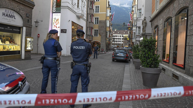 Die Altstadt wurde abgesperrt, dutzende Beamte waren im Einsatz.