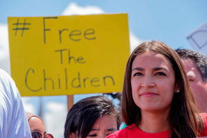 Die Abgeordnete Alexandria Ocasio-Cortez.