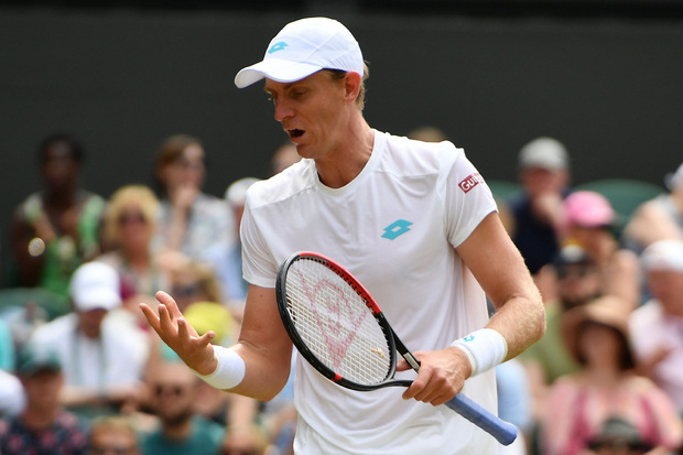 Der Südafrikaner Kevin Anderson.