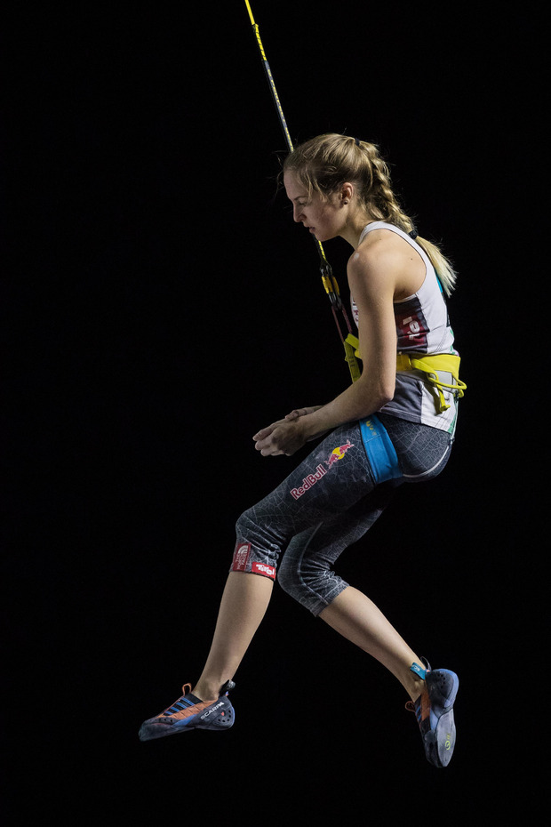 Enttäuschung bei Jessica Pilz nach dem verpassten Finale.