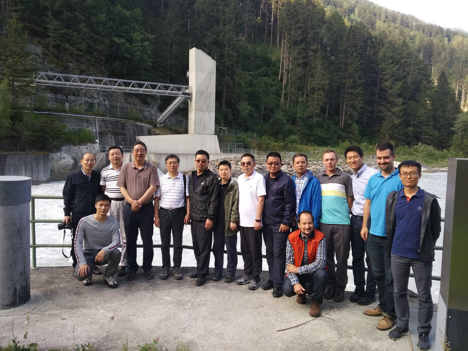 Eine chinesische Delegation war kürzlich in der Runserau.