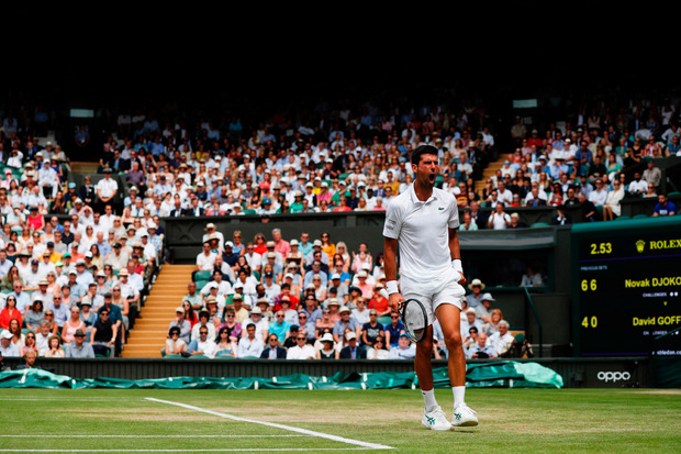 Novak Djokovic hatte einmal mehr Grund zum Jubeln.