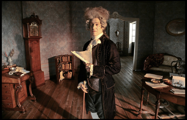 Mit Meisterregisseur Carlos Saura drehte Moretti 2009 „Ich, Don Giovanni“.