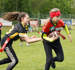 Flagfootball: Die SMS Hötting West wurde Meister.