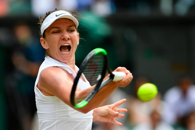 Souverän im Endspiel: Simona Halep hat die Chance auf ihren zweiten Grand-Slam-Titel.