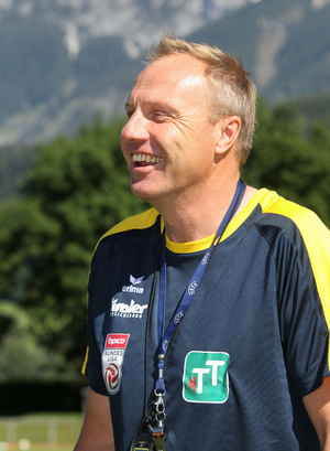 Trainer Silberberger ist optimistisch.