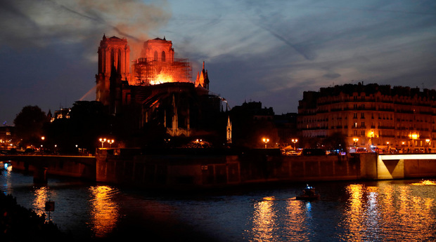 Am 15. April 2019 brannte die weltberühmte Kathedrale Notre-Dame.