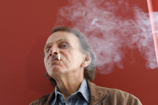 Schriftsteller Michel Houellebecq.