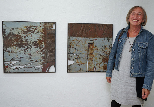 Petra Dorner war eine von 13 Künstlern, die heuer bei den Arlberger Kulturtagen dabei waren.
