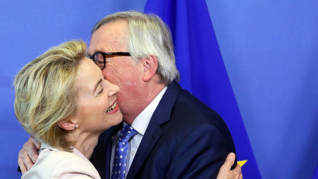 Ursula von der Leyen wird Nachfolgerin von Jean-Claude Juncker (Archivfoto).