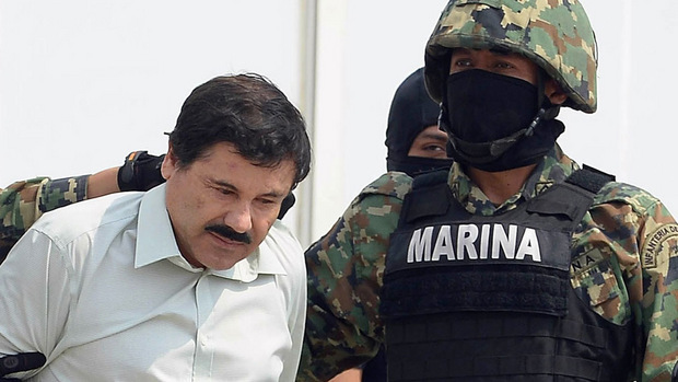 Joaquín „El Chapo“ Guzmán war in Mexiko verhaftet und Anfang 2017 an die USA ausgeliefert worden.