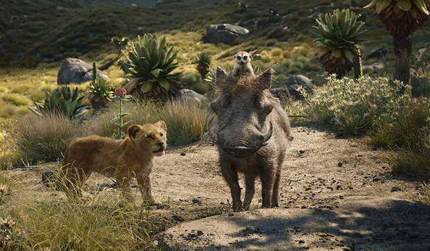 Aus einem ungleichen Trio wurden beste Freunde fürs Leben: Löwe Simba, Erdmännchen Timon und Warzenschwein Pumbaa.