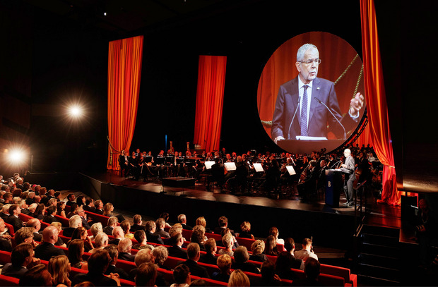 Der Bundespräsident machte nicht die Kunst zum Inhalt seiner Rede.