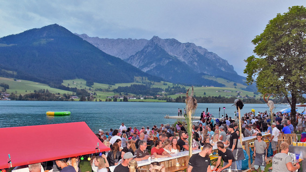 Das Seefest am Walchsee findet auch dieses Jahr wieder vor einer besonders schönen Kulisse statt.