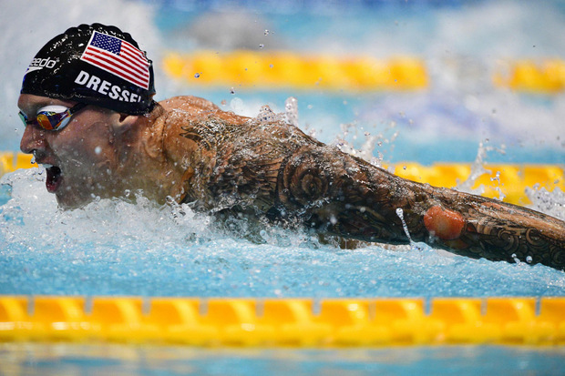 US-Schwimmer Caeleb Dressel bringt es auf sieben Titel.