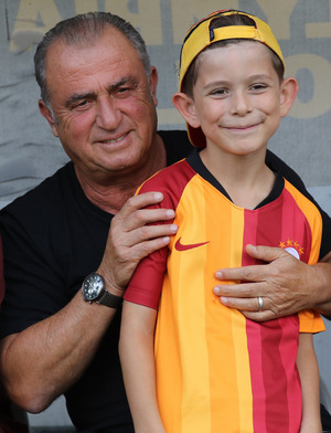 Galatasaray-Coach Fatih Terim.