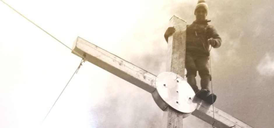 In neun Tagen Arbeit wurde vor 50 Jahren das Gipfelkreuz auf der Plamorter Spitze aufgestellt. Heuer wird das Jubiläum gefeiert.