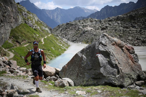 Die Kulisse der Ötztaler Alpen bildet am Samstag den Rahmen für die siebente Auflage des Pitz Alpine Glacier Trails.