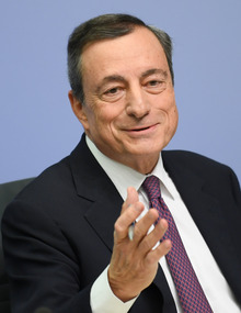 Noch-EZB-Präsident Mario Draghi.