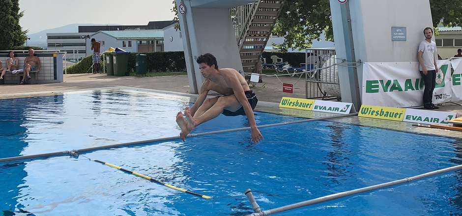 Am Sprung zu Platz drei: der Tiroler Riccardo Klotz.