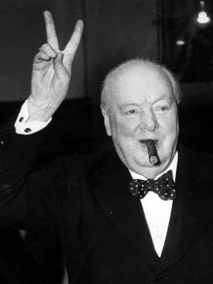 Winston Churchill pflegte beim nach Hause kommen zu bellen.