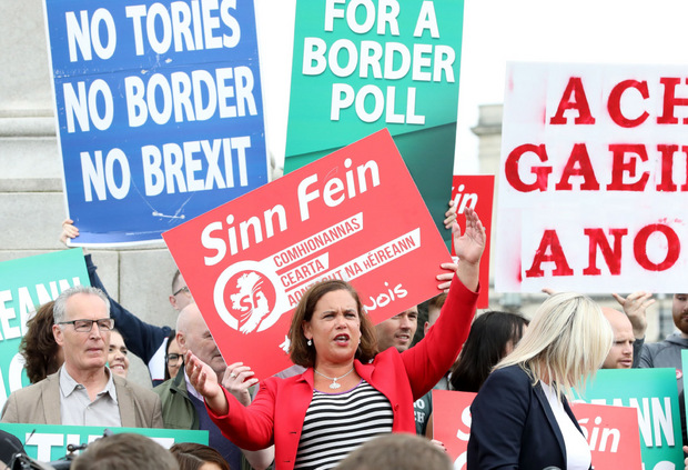 Ein No Deal wäre eine „Katastrophe“ für Wirtschaft, Gesellschaft und den Friedensprozess, so Mary Lou McDonald, Chefin der republikanischen Partei Sinn Fein.