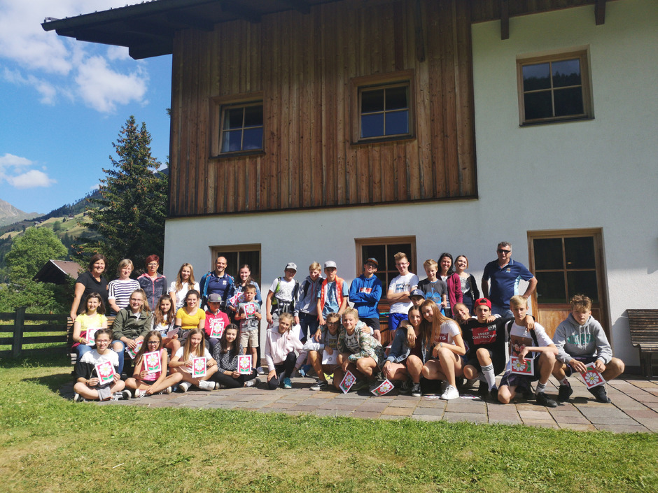 Wie schon in den vergangenen Jahren haben sich die Jugendlichen aus Sappada und Innervillgraten beim Austausch kennen gelernt.