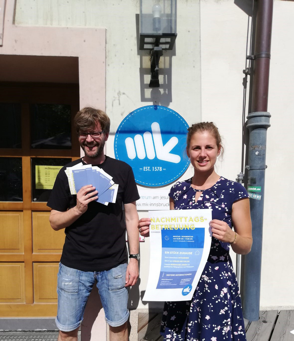 Das mk-Team um Leiter Helmut Schumacher und Silvana Schreiber startet im September mit der Nachmittagsbetreuung.