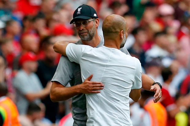 Liverpool-Coach Jürgen Klopp schob Pep Guardiola und ManCity die Favoritenrolle zu.