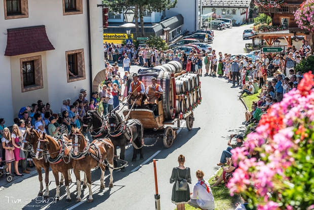 Der große Höhepunkt des Wildschönauer Talfestes: Der Festumzug am Sonntag.